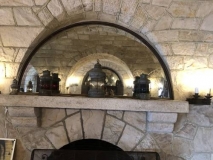 Fireplace in main hall