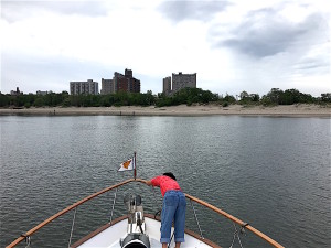 Anchoring at Coney Island