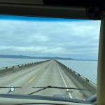 Bridge over the Columbia River; OR-WA state borders